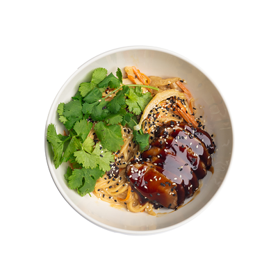 Лапша с уткой и грибами шиитаке в Umishi по цене 690 ₽