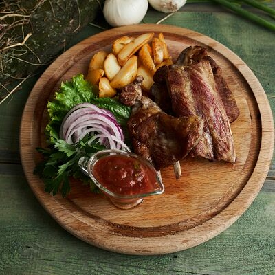 Ребрышки свиные на гриле в Кафе Элена по цене 499 ₽