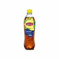 Lipton холодный чёрный чай с лимоном в Чайхана Узген