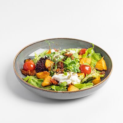 Салат с тыквой и сыром страчателла в Kitchen по цене 690