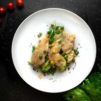 Куриное филе с овощами в Кухня по соседству