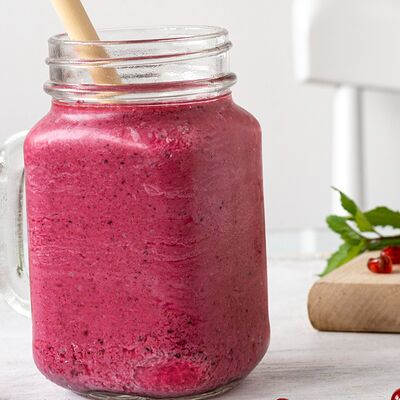 Смузи Ягоды-Банан в Fit cafe по цене 419 ₽