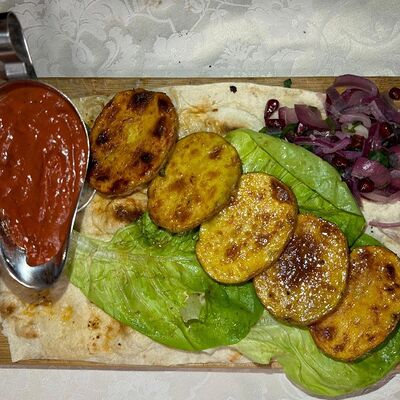 Картофель на углях в Сказка lounge по цене 350 ₽