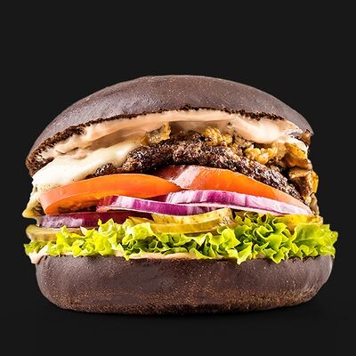 Бургер Грибной Black Angus в Black Star Burger по цене 750 ₽