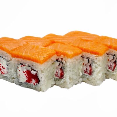 Ролл Филадельфия с кальмаром в Bistrosushi по цене 530 ₽