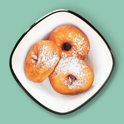 Пончики с дыркой 2 шт в Лепим и варим по цене 149 ₽