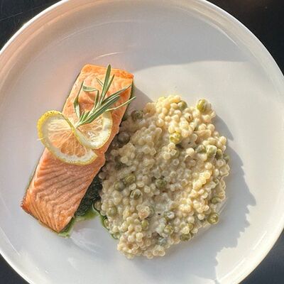 Лосось с птитимом в Пейкофское по цене 970 ₽