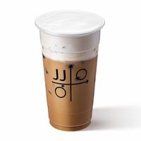 Латте с соленым кремом (со льдом )в Jinju Bubble Tea