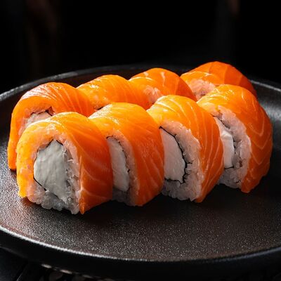 Ролл Филадельфия (8шт) в Густо & Пряно по цене 898 ₽