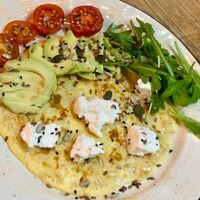 Овсяноблин с рассольным сыром в Coffee line