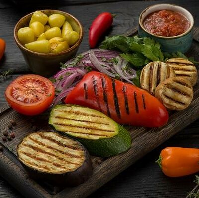 Овощи на мангале в Istanbul Kebab по цене 560 ₽