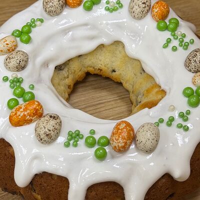 Творожное пасхальное кольцов Пышнотесто по цене 850 ₽