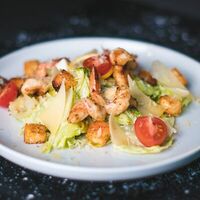 Цезарь с креветкой в ОРИГАМИ