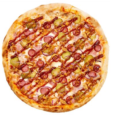 Пицца Фермерская круглая в Вулпи пицца по цене 927 ₽