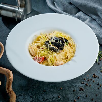 Паста с морепродуктамив Белый Аист по цене 690 ₽