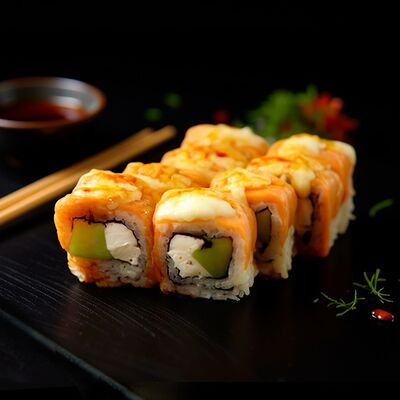 Ролл Филадельфия санрайз в АКАРИ SUSHI по цене 803 ₽