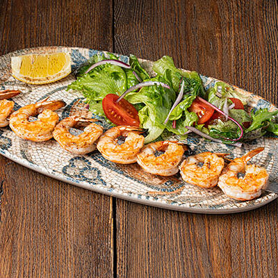 Шашлык из креветок в Курагадиван по цене 650