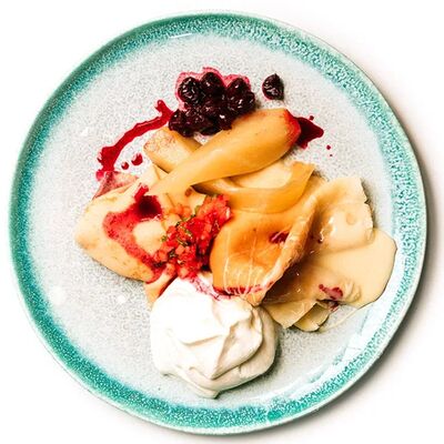 Блины с клубникой в Вкусная миля по цене 320