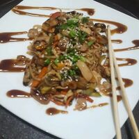 Wok соба с морепродуктами в Шаурмист