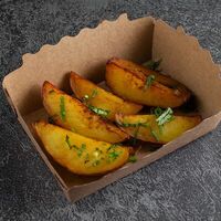 Запеченный картофель в Шашлык мангал