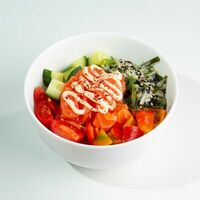 Боул с лососем в ЁБИСАН