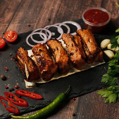 Рёбрышки свининыв Шафран мясо&хаус по цене 499 ₽