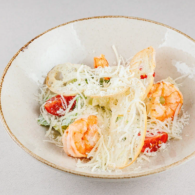 Цезарь с креветками в Василек по цене 680 ₽