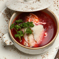 Борщ со сметаной в Имбирь