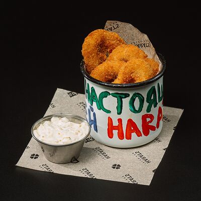 Колечки кальмара в Harats Pub по цене 575 ₽