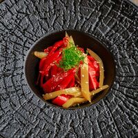 Перец в соусе понзу в Суши & Саке Izakaya Bar