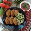 Котлета с говядинойв Evа кафе по цене 150
