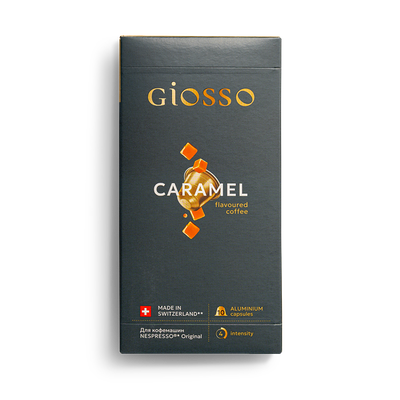 Капсулы для кофемашины Giosso Карамель в Кухня на районе по цене 599 ₽