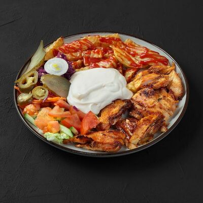 Шаверма на тарелке Хот Плейт в Донекс по цене 649 ₽