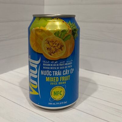 Вьетнамский сокосодержащий напиток Vinut Микс тропических фруктовв Сытый Лось по цене 170 ₽