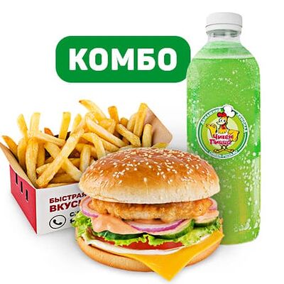 Комбо Чикен-фреш в Чикен пицца по цене 410 ₽