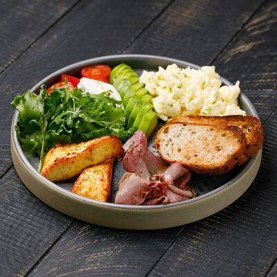 Большой завтрак с Пастрами Яндекс в Снегири на Лагерном по цене 875 ₽