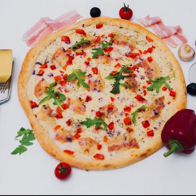 Карбонара в NAN pizza по цене 990 ₽