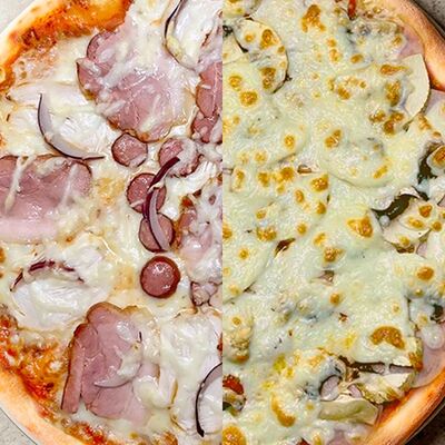 Три богатыря и Грибоедов в ПиЦЦунда Море начинки по цене 1287 ₽