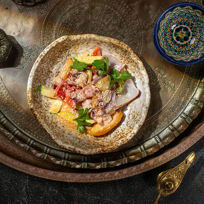 Вок из осьминога в Гранат по цене 1684 ₽