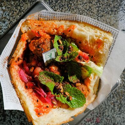 Technodöner ромеско-фалафель в TECHNODONER по цене 600 ₽