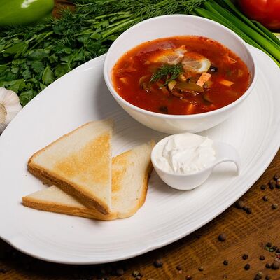 Солянка Сборная мясная в Кухня радости по цене 580 ₽