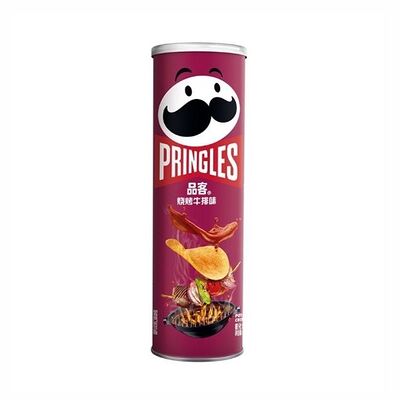 Чипсы Pringles со вусом стейк барбекюв Азиатский DUTY FREE по цене 446 ₽