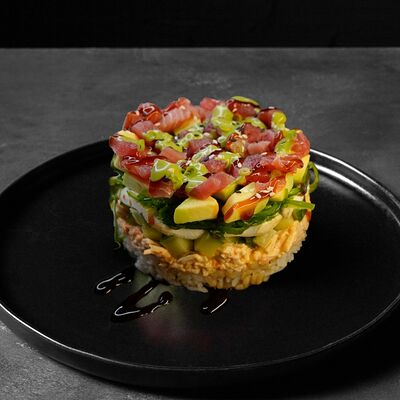 Тартар из креветки в Настроение есть по цене 518 ₽