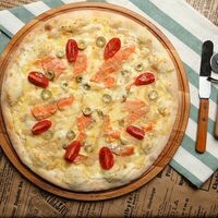 Пицца с лососем в Имбирь