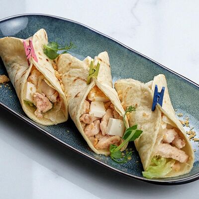 Тако с цыпленком в Пожарка по цене 395 ₽