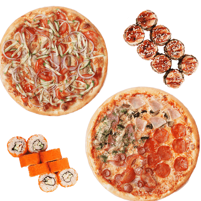 Сочная парочка в San-Pizzerino по цене 2390 ₽