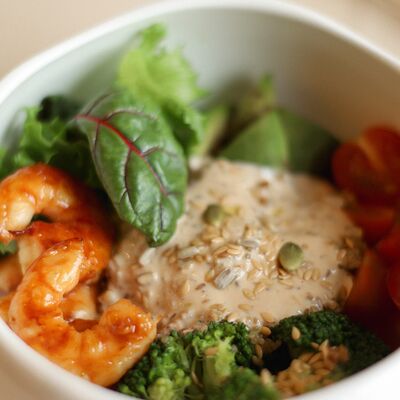 Боул с креветкамив Ptitim по цене 610 ₽