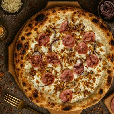 Пицца Грибная с ветчиной в Fastest Шашлык по цене 999 ₽