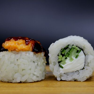 Гриль лосось в ДА, СУШИ по цене 629 ₽