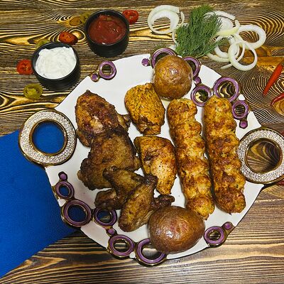 Ассорти на двоих куриное в Шаурма86 по цене 2340 ₽